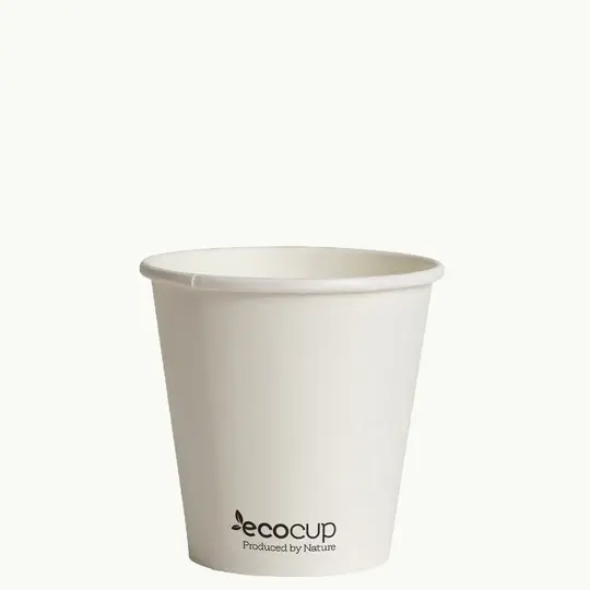 6oz Single Wall EcoCup White