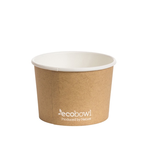 8oz Kraft Single Wall EcoBowl