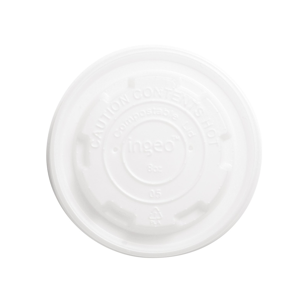 8oz CPLA EcoBowl Lid 90mm
