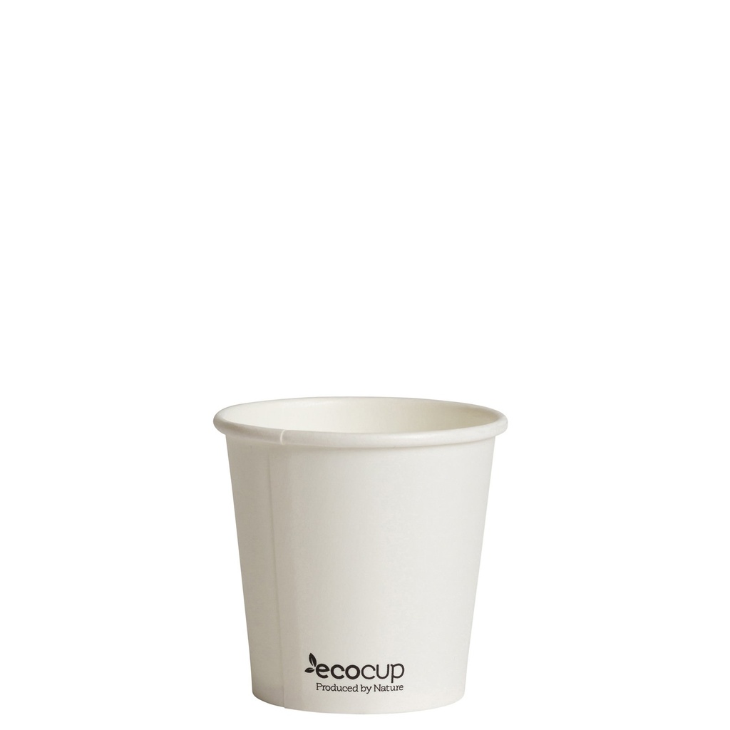 4oz White Single Wall EcoCup