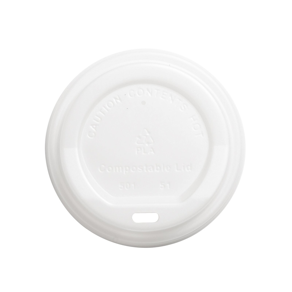 8oz CPLA Cup Lid - 80C