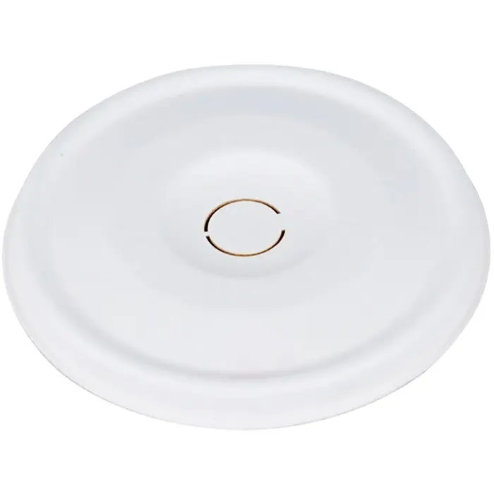 Fiber lid with straw hole 90mm