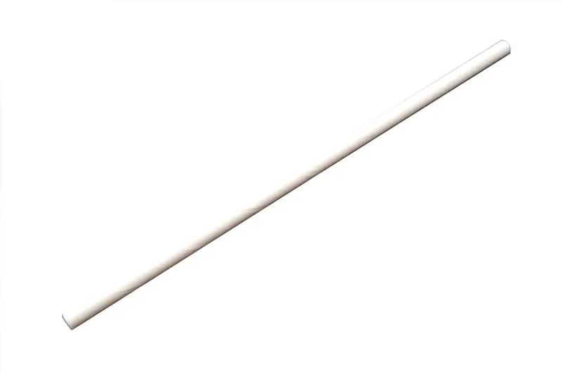 Paper Straw White 7MMX197MM(L)