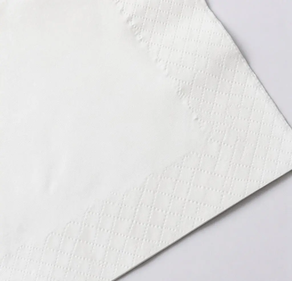 Napkin White, 23X23CM