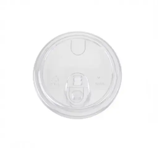 [BY-CCL-95F-H] 95mm PLA Clear Cup Lid - Sip