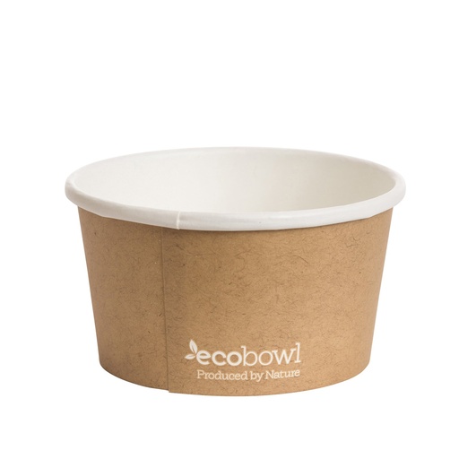 [BY-EBC-12SW] 12oz Kraft Single Wall EcoBowl