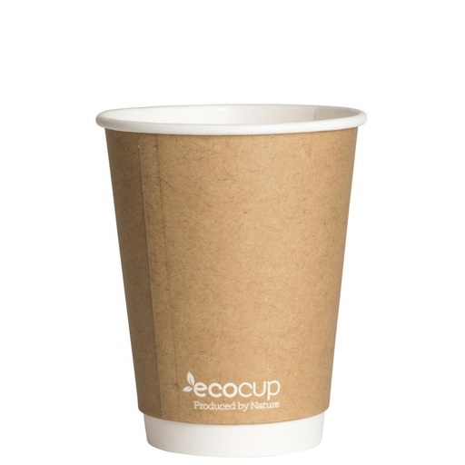 [BY-ECC-12DW-K] 12oz Kraft Double Wall EcoCup