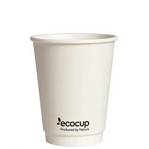 [BY-ECC-12DW-W] 12oz White Double Wall EcoCup