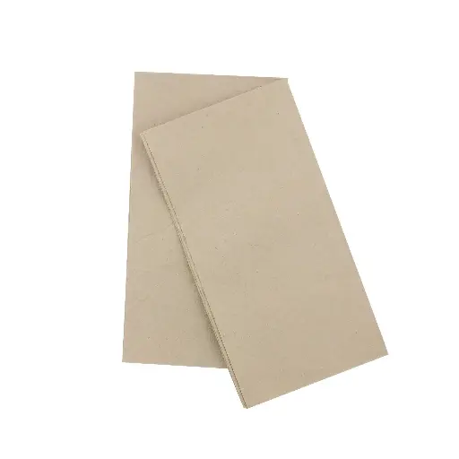 [BY-NAP-4040-18F3P-N] Napkin Brown Bamboo 40X40CM 