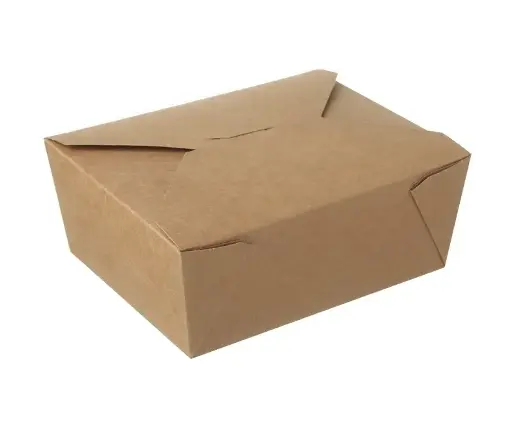 [BY-TOB-800] Top open kraft food box 800ml