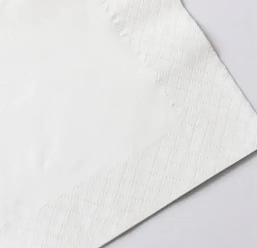 [BY-NAP-2323-14F2P-W] Napkin White, 23X23CM